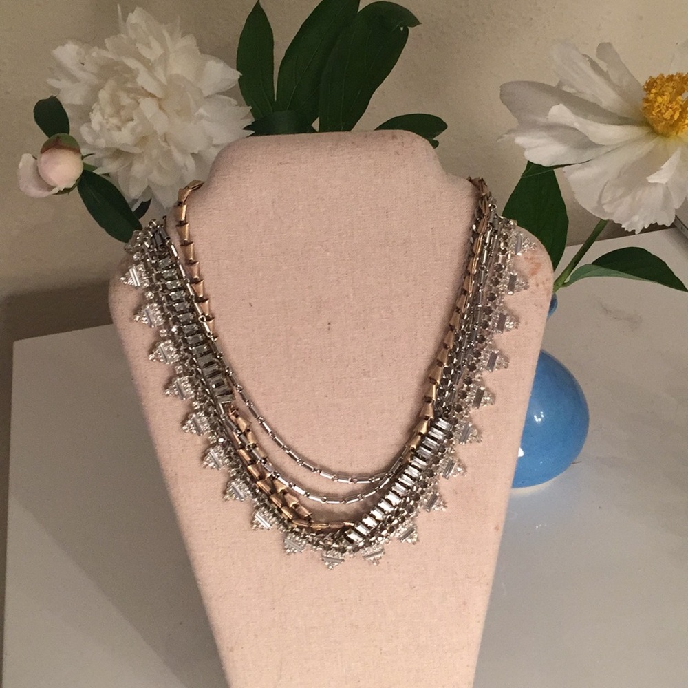Stella & Dot Sutton statement necklace 5 in 1